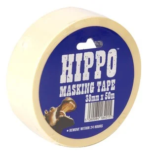 Hippo 38mm Masking Tape 50mtr Ref H18401