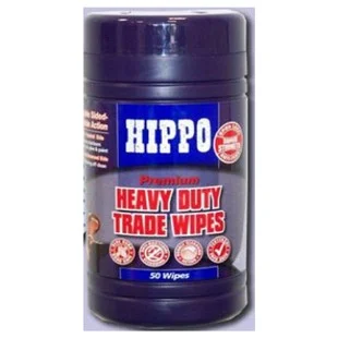 Hippo Heavy Duty Wipes Tub 80no Ref H18711