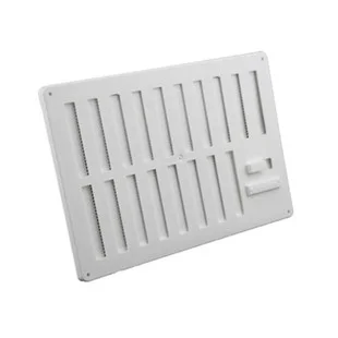 Hit and Miss Vent Pvc 241 x 150mm White Bm476