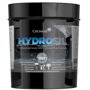 HydroSil Pro Grade Silicone Roof Coating 3.78ltr (Approx 4.7m2)