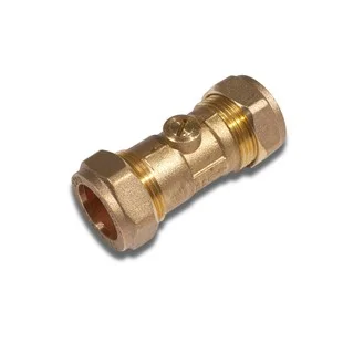QQE Isolatinglating Valve 22mm Brass - Economy Ref 10030328