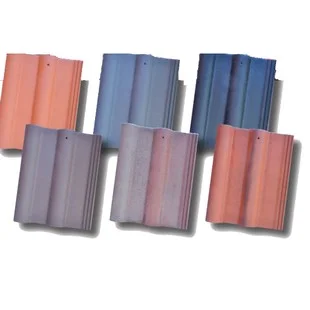 Breedon Double Roman Top Concrete Roof Tile Antique Red (Pack:216) Ref AR0101