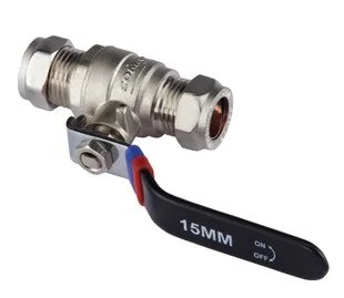 Lever Handle Ballvalve 22mm c x c 31121