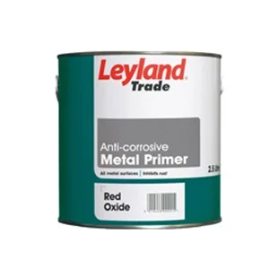 Leyland Anti Corrosive Red Oxide Metal Primer 2.5Ltrs Ref 308411