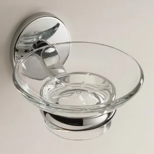 Lincoln Glass Soap Dish & Holder 73014