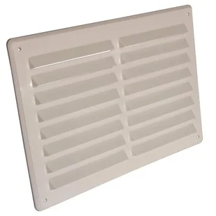 Louvre Vent Pvc 241 x 165mm White Bm466