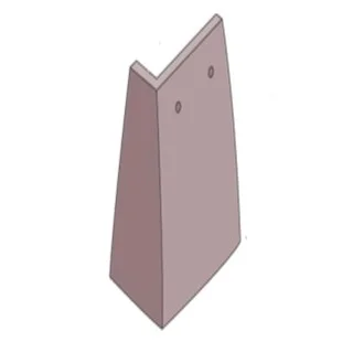 Marley Bay Angle 90 Degree Left Hand External Smooth Grey