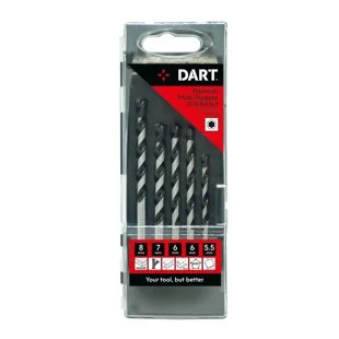 Dart 5 PC Premium Multipurpose Drill Bit Set Hex (P)