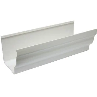 Floplast Niagara Ogee 110mm Gutter 4mtr White Ref RGN4