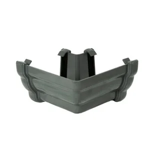 Floplast Niagara Ogee 110mm Gutter External Angle 90 Deg Anthracite RAN2AG