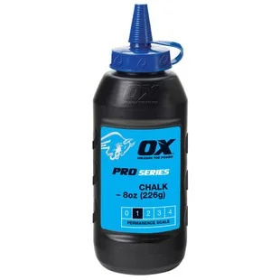 OX Chalk Powder 8oz / 226g Red