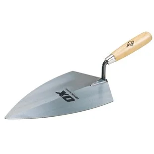 OX Trade Wooden Handle Philadelphia Brick Trowel 11 Ref OX-T017528