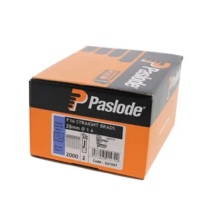 Paslode Straight Brad & Fuel Packs for IM65 25mm x 2000no 921587