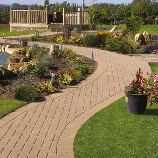 Plaspave 50mm Buff Pavior