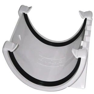Floplast Deepflow Gutter Union Bracket White REF RUH1