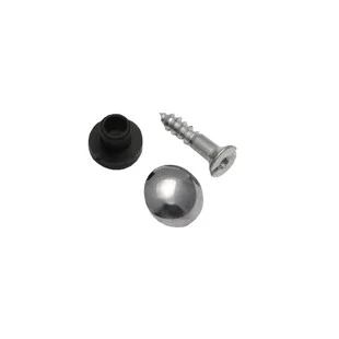 Pre Pack Mirror Screws CP 25mm PK4 Ref FA37P
