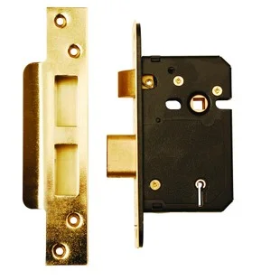 Prepack 5 Lever Sashlock 3 Brass Bs Kitemark
