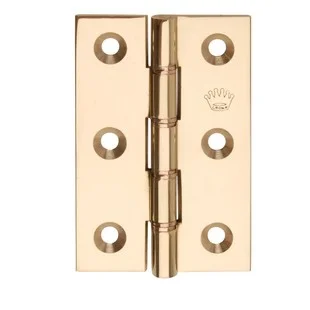 Prepack Ball Bearing Polished Brass Hinge 4 (2 pack)