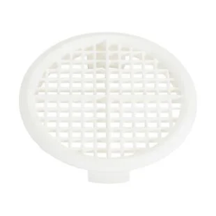Timloc Push-In Round Soffit Vent 70mm Diameter White