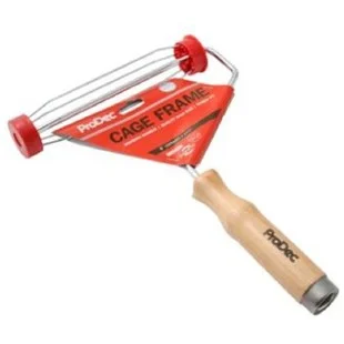 Pushfit Wooden Handle Roller Frame 9 x 1.3/4 Ref PRFR006