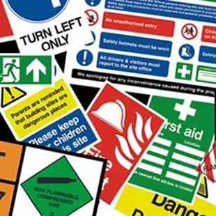 PVC Self Adhesive Sign 200 x 300mm