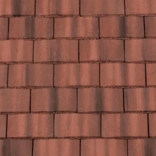 Redland 10 x 6 Plain Tile Farmhouse Red (Mix Del)