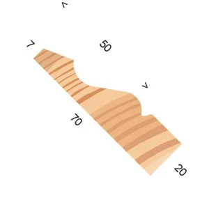 Redwood 25 x 75mm Regency Architrave