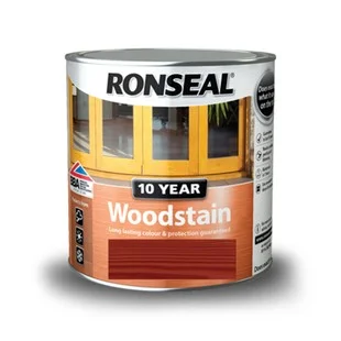Ronseal Trade 10 Year Woodstain Deep Mahaogany 750Ml