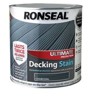 Ronseal Ultimate Decking Stain 2.5Ltr Charcoal Ref 36912