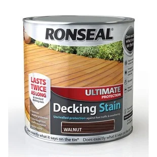Ronseal Ultimate Decking Stain 2.5Ltr Walnut Ref 37456