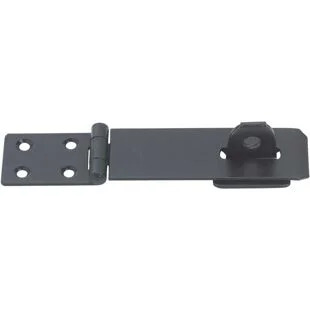 Perry 115mm No.HS617 Safety Hasps & Staples - Black