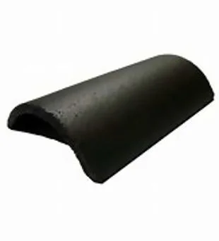 Condron Segmental Ridge Tile Black (Pack:110)