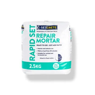 Setcrete Rapid Set Repair Mortar 2.5kg