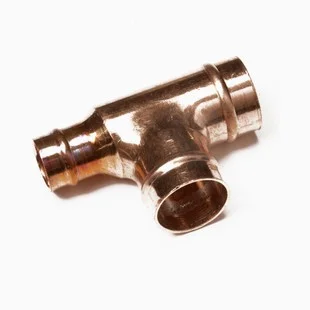 SR24R Solder Ring Reduced Tee 22 x 15 x 22mm Ref 32553421