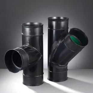 Solid BBA Metrodrain Junction Triple Socket 225mm x 150mm x 45 Degree Ref 71613