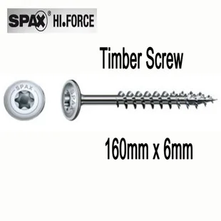 Spax Wirox Timber Construction Screw 160mm x 6mm