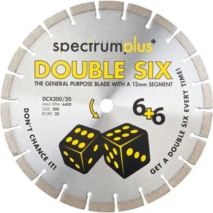 Spectrum Double Six Diamond Blade 115mm General Purpose Ref DCX-115/22