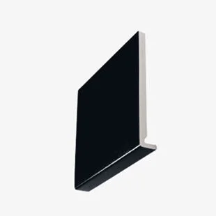 Kestrel 5m x 225mm x 16mm Square Fascia Black