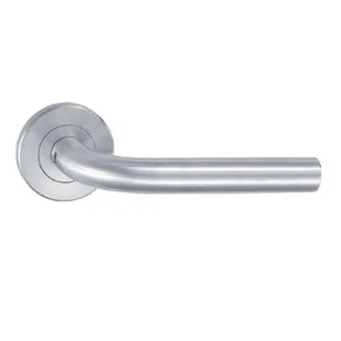 Boxed Set Of SS Lever Latch Handles with Rose Ref LHE00001