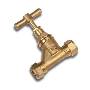 VS Brass Stopcock 15mm EN1213 Ref 10045105