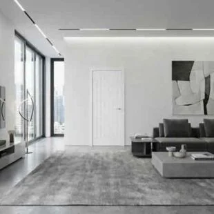 White Moulded Texured Mexicano 2040 x 826mm FD30