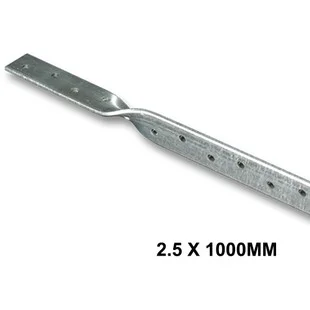 LD Twisted Strap 2.5mm x 1000mm Ref SV1000/T100