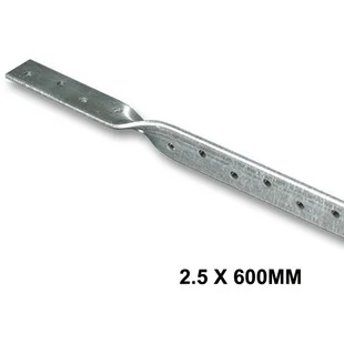 LD Twisted Strap 2.5mm x 600mm Ref SV600/T100