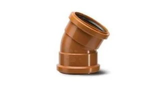 Polypipe Double Socket Bend 110mm x 30 Deg Ref UG467