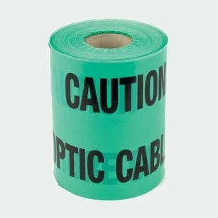 Underground FIBRE OPTIC Warning Tape 150mm x 365mtr Ref FIBREOT