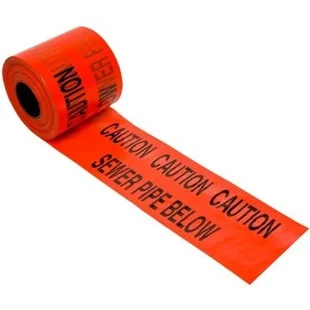 Underground SEWER Warning Tape 150mm x 365mtr Ref SEWERT
