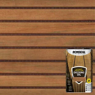 Ronseal Ultimate Protection Decking Oil Natural Cedar 5Ltr