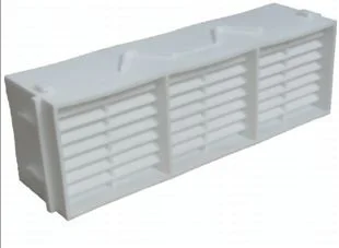 Combination PVC Airbrick 225mm x 75mm White Ref G930WH