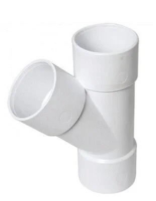 Floplast 40mm x 45 Deg ABS Y Branch Junction White REF WS43