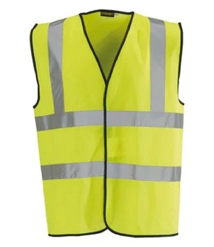 Yellow High Visibility Waistcoat Xtra Xtra Large Ref HVW3-2XL